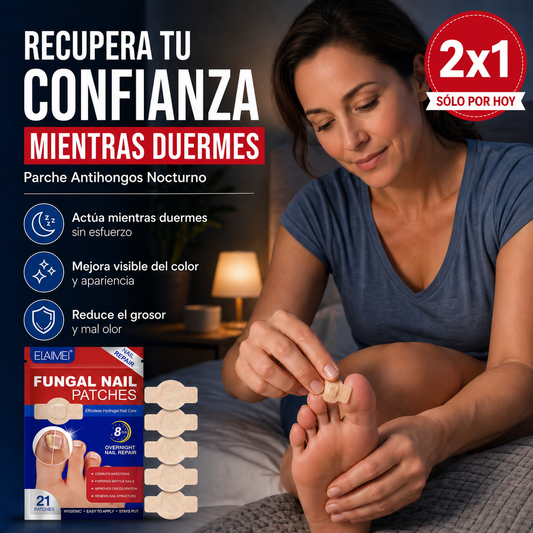 Fungi Out™ - Parche Eliminador de Hongos Nocturno