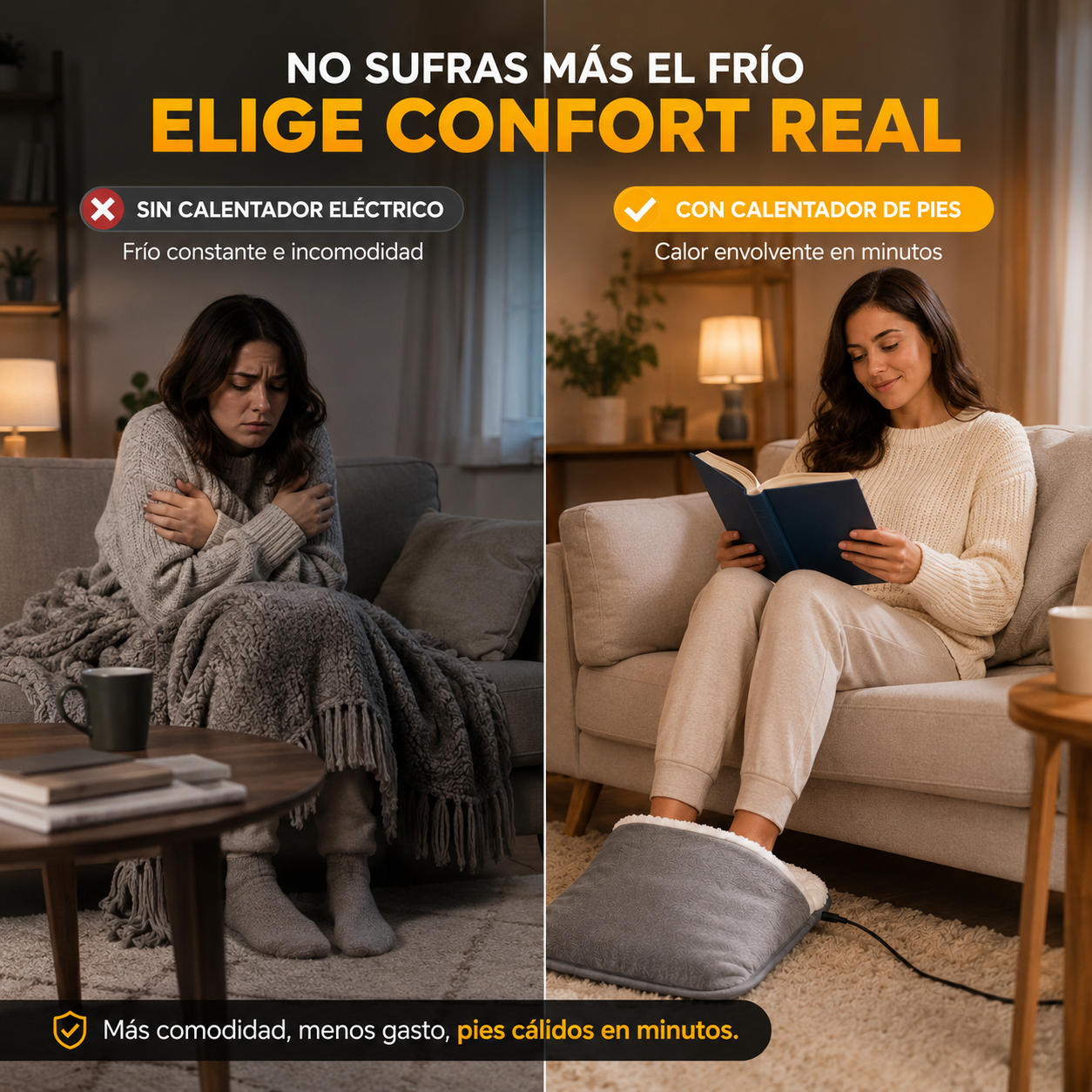 (-50% DCTO. HOY) Warm Feet™ - Almohadilla Térmica para Pies
